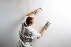 paint peeling from walls