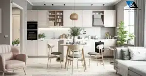 Modular interiors in KPHB, Hyderabad by Varma And Associates - Stylish and affordable home interiors.